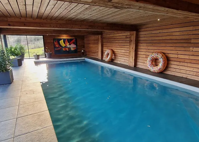 Vila La Ferme Des Cherierres - Piscine Interieure Chauffee *